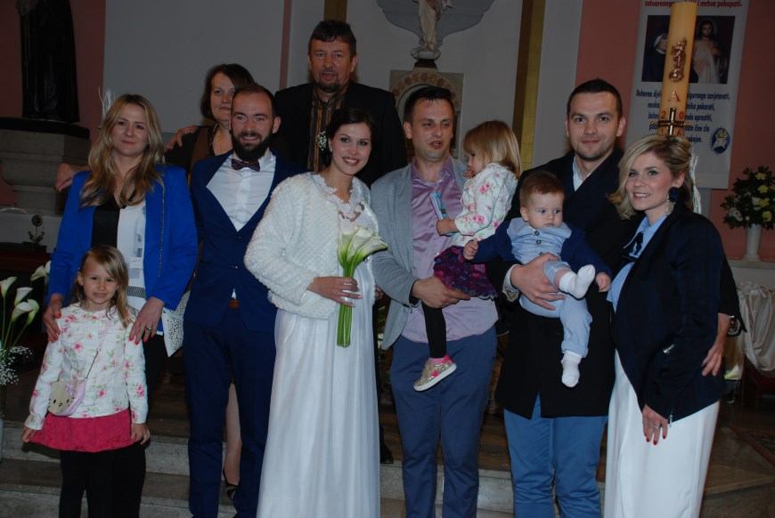 Sakrament Ženidbe sklopili su Igor Vunić i Petra Vunić r. Majcan