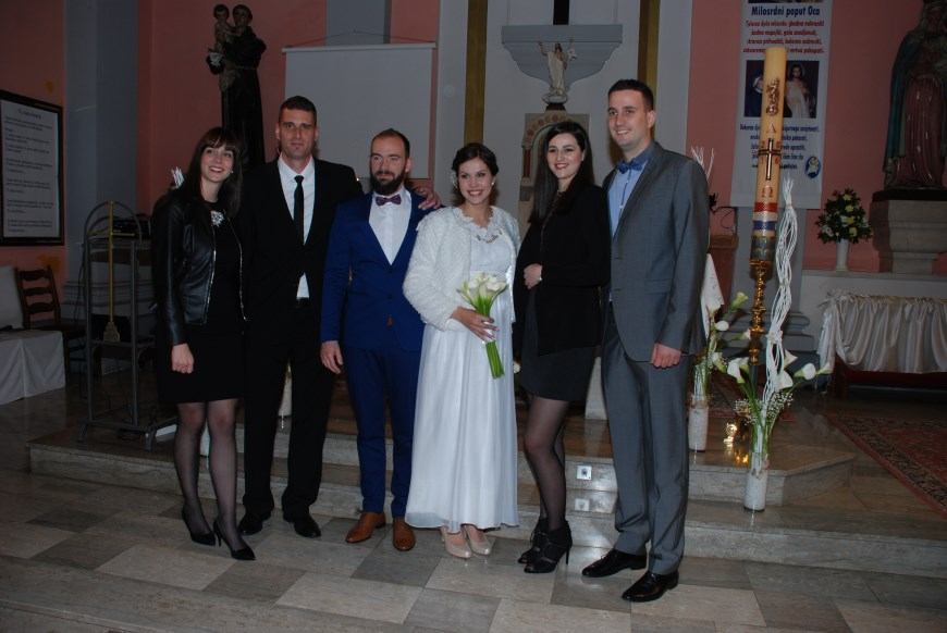 Sakrament Ženidbe sklopili su Igor Vunić i Petra Vunić r. Majcan