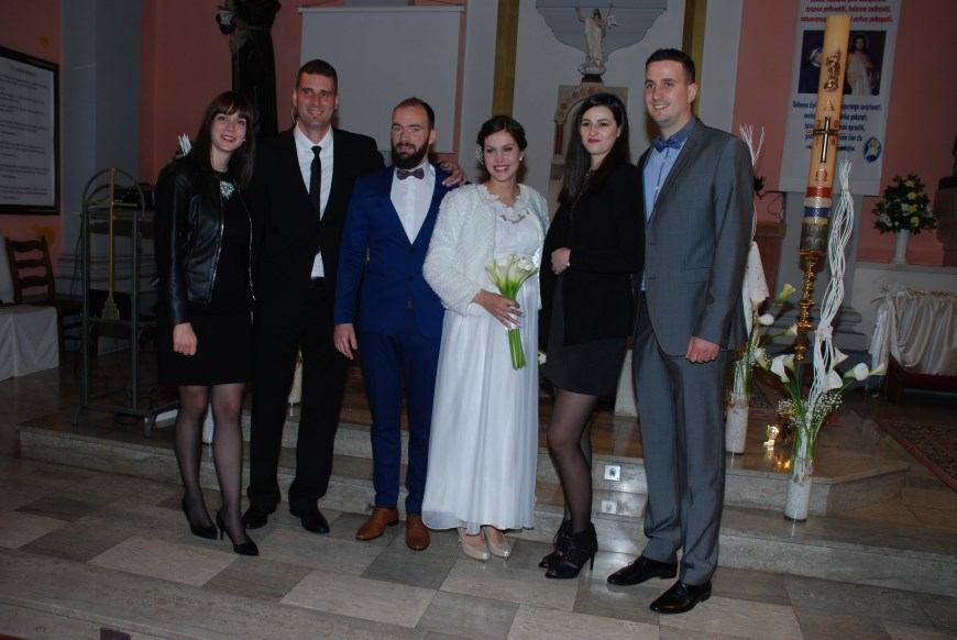 Sakrament Ženidbe sklopili su Igor Vunić i Petra Vunić r. Majcan