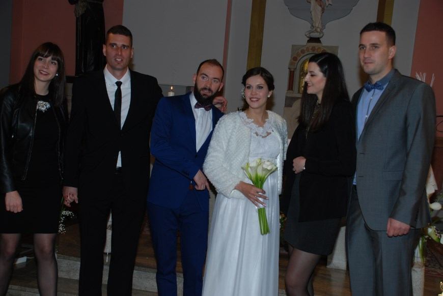 Sakrament Ženidbe sklopili su Igor Vunić i Petra Vunić r. Majcan