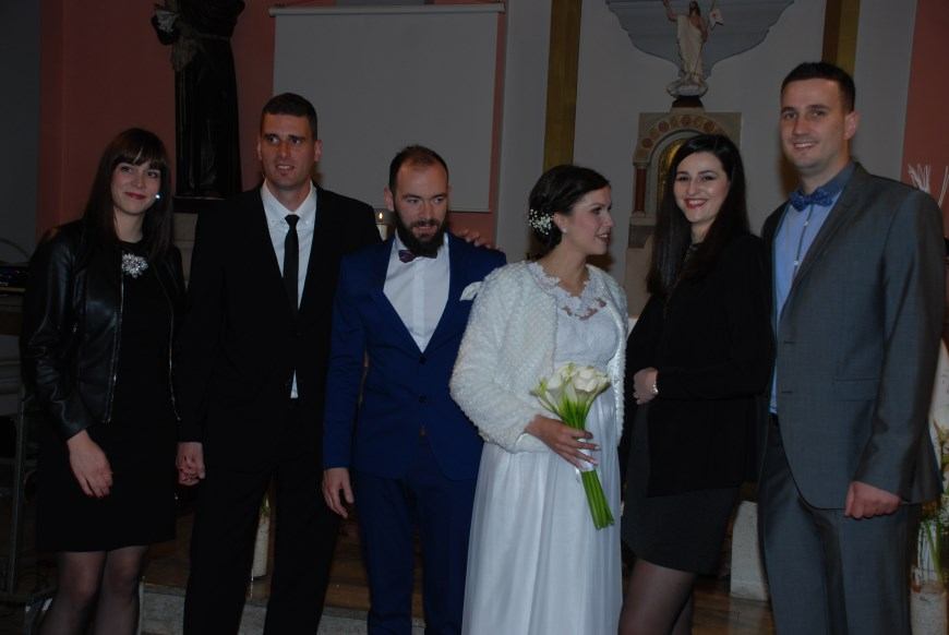 Sakrament Ženidbe sklopili su Igor Vunić i Petra Vunić r. Majcan