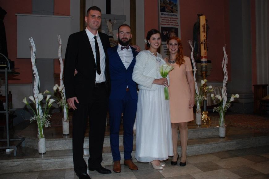 Sakrament Ženidbe sklopili su Igor Vunić i Petra Vunić r. Majcan