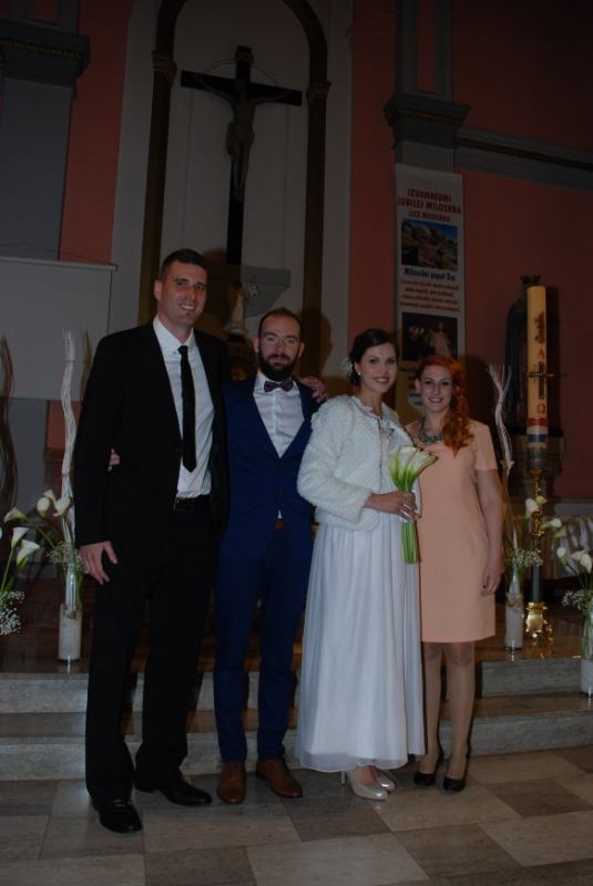 Sakrament Ženidbe sklopili su Igor Vunić i Petra Vunić r. Majcan