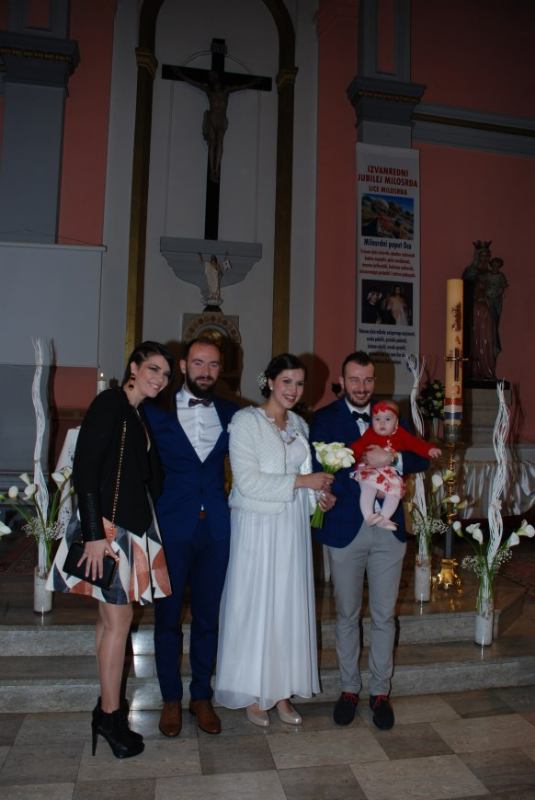Sakrament Ženidbe sklopili su Igor Vunić i Petra Vunić r. Majcan