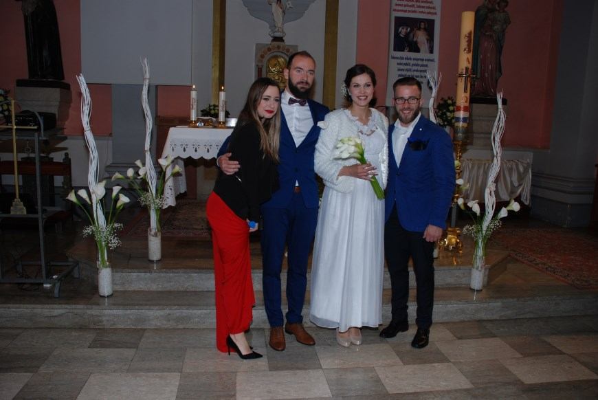 Sakrament Ženidbe sklopili su Igor Vunić i Petra Vunić r. Majcan