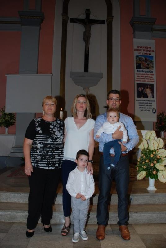 11. lipnja 2016. - kršteni su Mauro i Fran Gardić