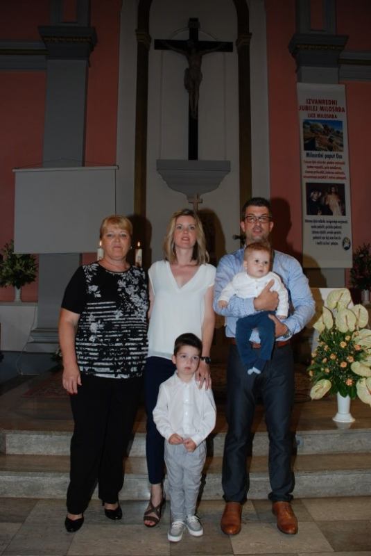 11. lipnja 2016. - kršteni su Mauro i Fran Gardić