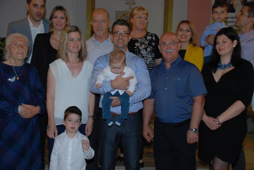 11. lipnja 2016. - kršteni su Mauro i Fran Gardić