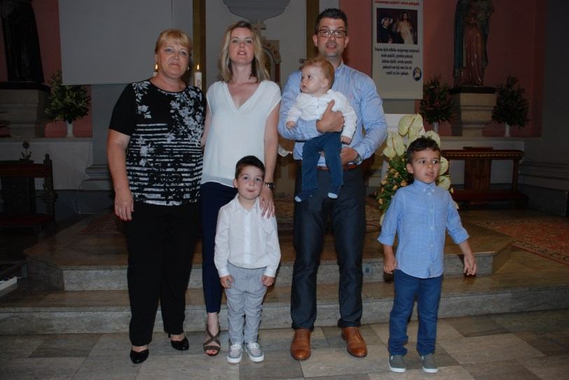 11. lipnja 2016. - kršteni su Mauro i Fran Gardić