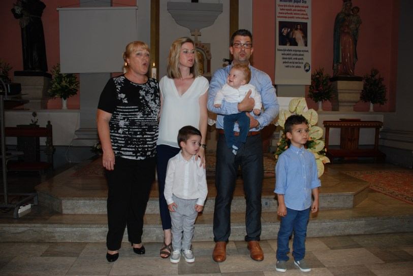 11. lipnja 2016. - kršteni su Mauro i Fran Gardić