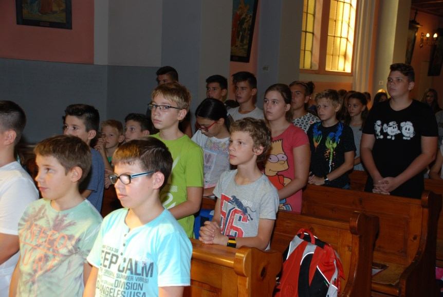 14. rujna 2016. - Početak školske i vjeronaučne godine na Kantridi
