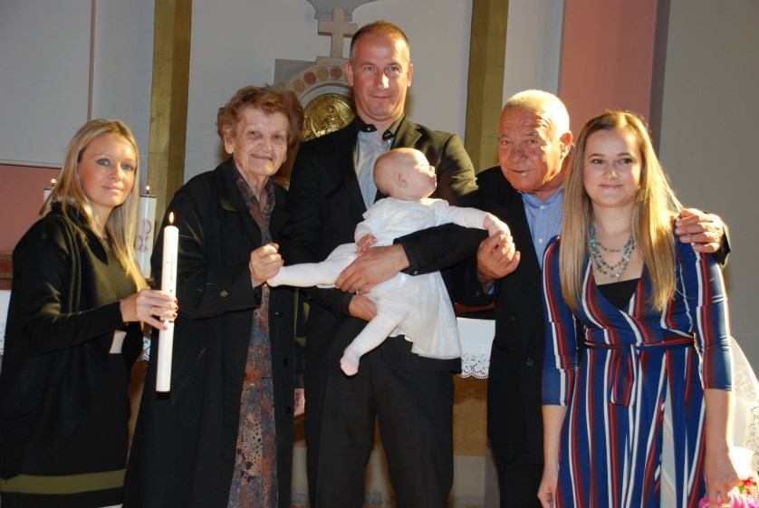 14. listopada 2017. - Krštenje Tanje Bagić na Kantridi