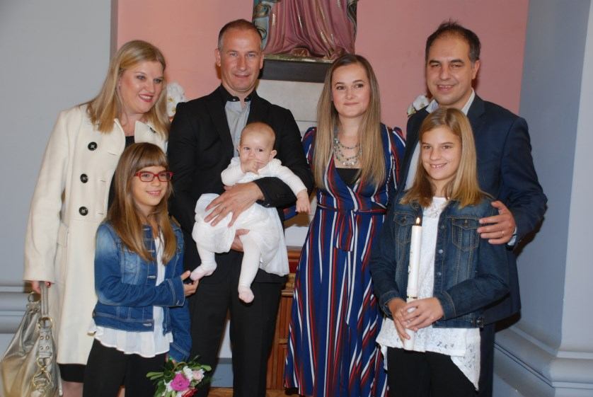 14. listopada 2017. - Krštenje Tanje Bagić na Kantridi