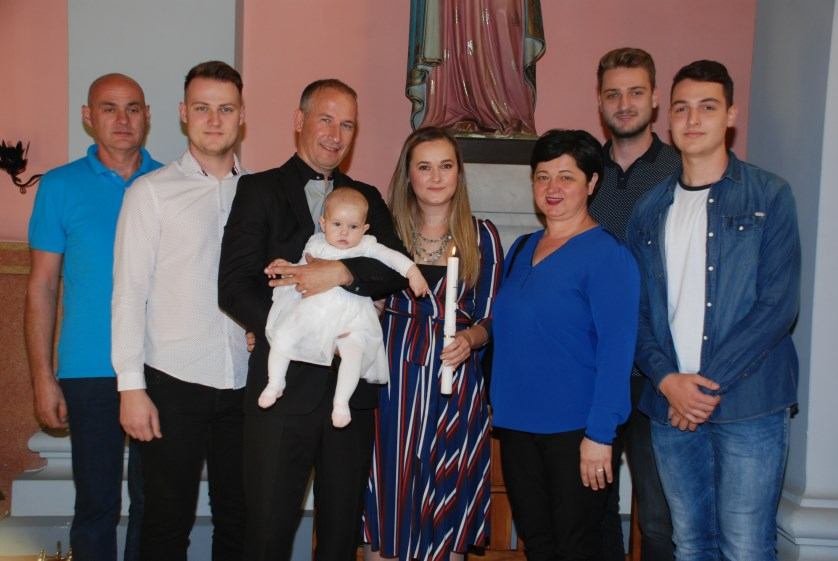 14. listopada 2017. - Krštenje Tanje Bagić na Kantridi