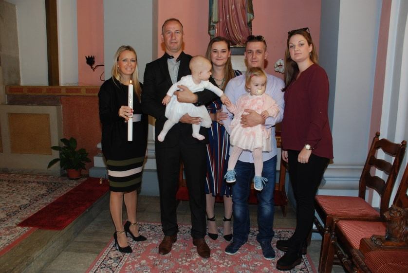 14. listopada 2017. - Krštenje Tanje Bagić na Kantridi