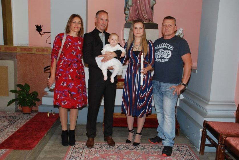 14. listopada 2017. - Krštenje Tanje Bagić na Kantridi