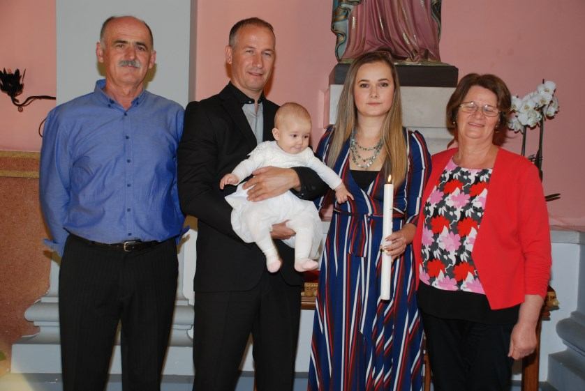 14. listopada 2017. - Krštenje Tanje Bagić na Kantridi