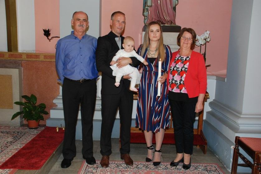 14. listopada 2017. - Krštenje Tanje Bagić na Kantridi