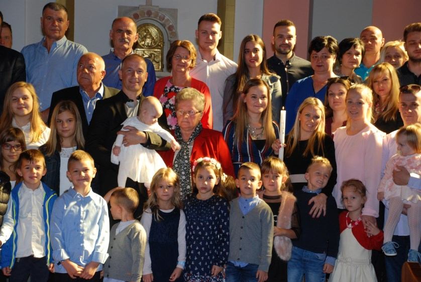 14. listopada 2017. - Krštenje Tanje Bagić na Kantridi