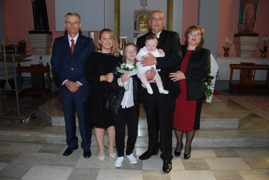 1. listopada 2017. - Krštenje Mie Anke Mihaljević
