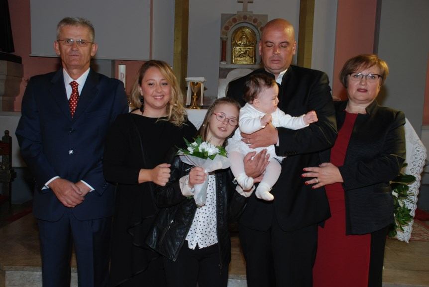 1. listopada 2017. - Krštenje Mie Anke Mihaljević