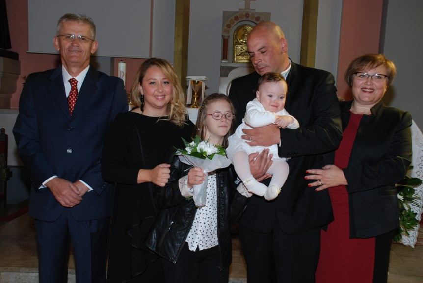 1. listopada 2017. - Krštenje Mie Anke Mihaljević