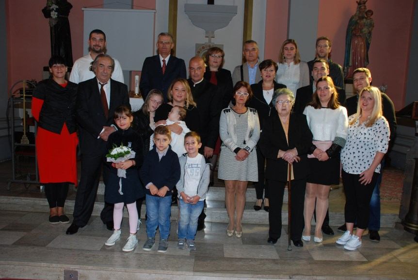 1. listopada 2017. - Krštenje Mie Anke Mihaljević