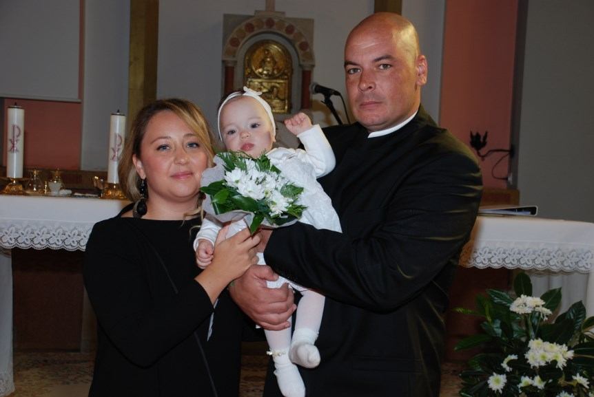 1. listopada 2017. - Krštenje Mie Anke Mihaljević