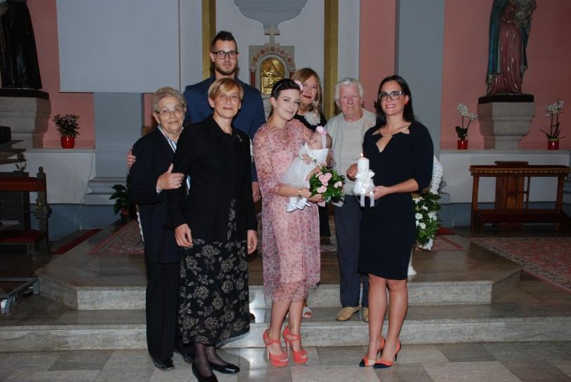 30. rujna 2017. - Krštenje Zare Kos na Kantridi