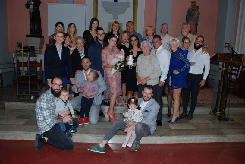 30. rujna 2017. - Krštenje Zare Kos na Kantridi
