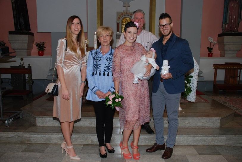 30. rujna 2017. - Krštenje Zare Kos na Kantridi