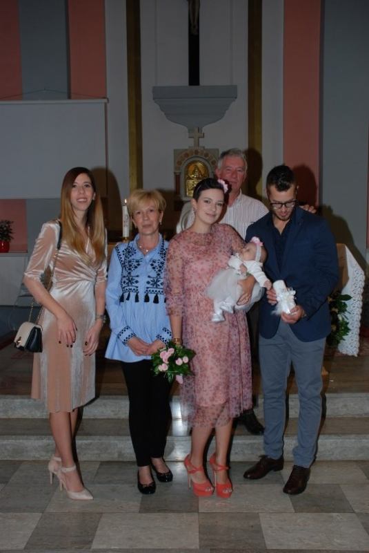 30. rujna 2017. - Krštenje Zare Kos na Kantridi