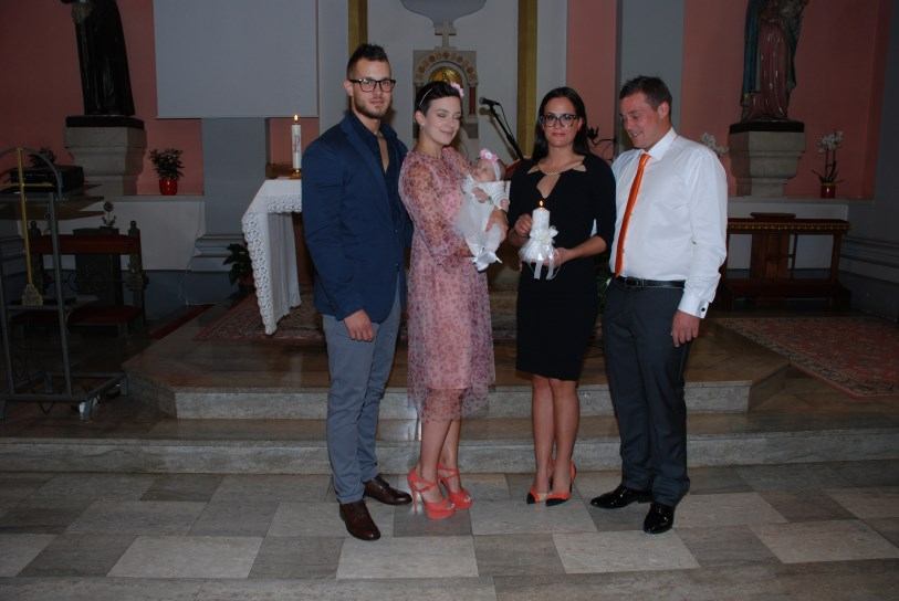30. rujna 2017. - Krštenje Zare Kos na Kantridi