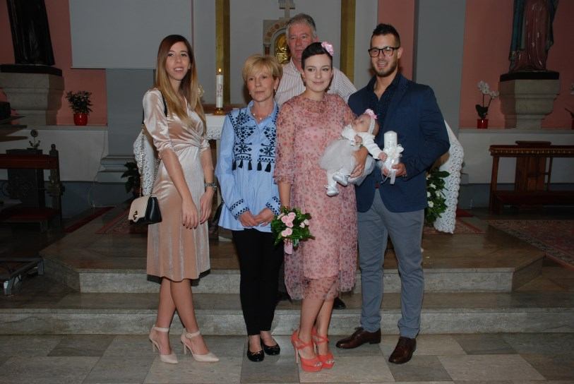 30. rujna 2017. - Krštenje Zare Kos na Kantridi