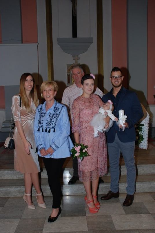 30. rujna 2017. - Krštenje Zare Kos na Kantridi