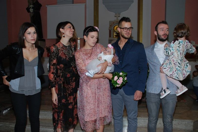 30. rujna 2017. - Krštenje Zare Kos na Kantridi