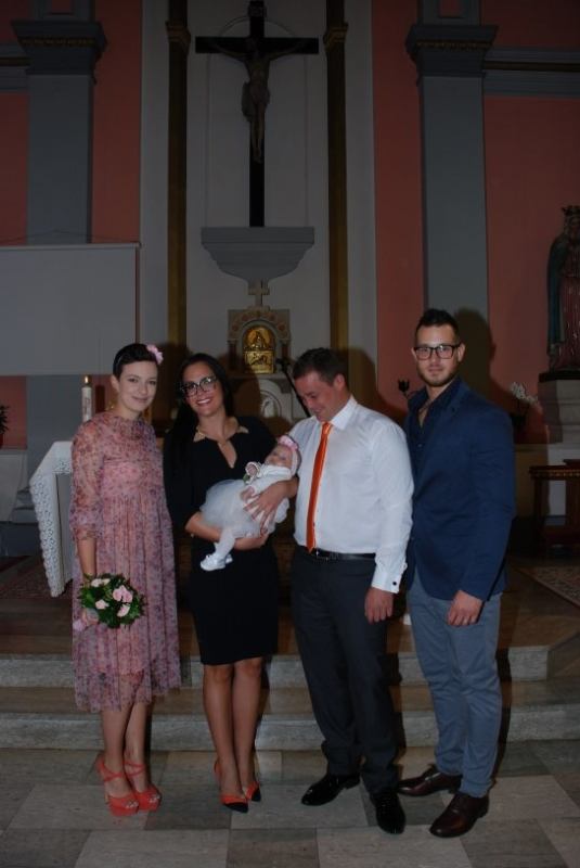 30. rujna 2017. - Krštenje Zare Kos na Kantridi