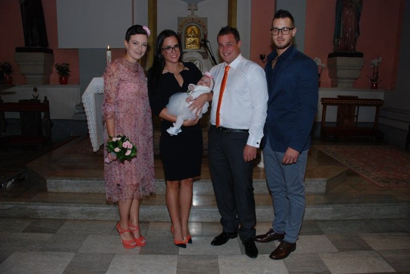 30. rujna 2017. - Krštenje Zare Kos na Kantridi