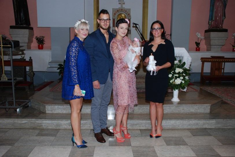30. rujna 2017. - Krštenje Zare Kos na Kantridi