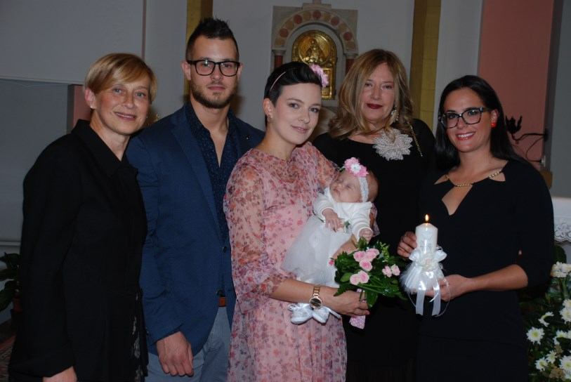 30. rujna 2017. - Krštenje Zare Kos na Kantridi
