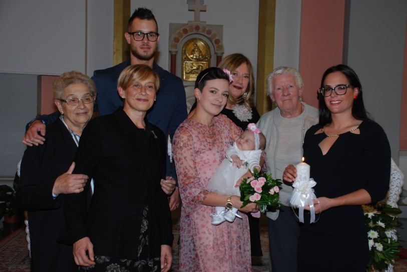 30. rujna 2017. - Krštenje Zare Kos na Kantridi