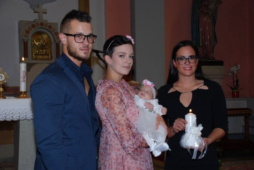 30. rujna 2017. - Krštenje Zare Kos na Kantridi
