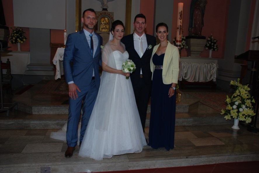 21. travnja 2017. Vjenčanje Dejana Nikole Vranić i Ingrid Jovanović