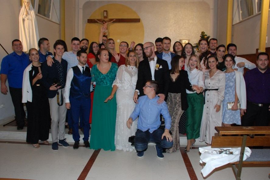 9. studenoga 2018. - Sakrament Ženidbe Matije i Jelene Nemetz