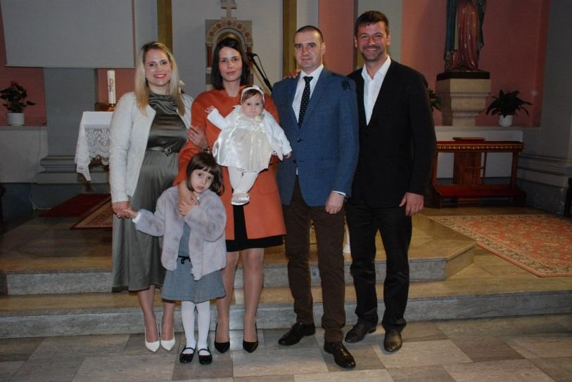 11. studenoga 2018. - Krštenje Zore Orešković na Kantridi