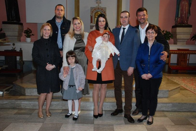 11. studenoga 2018. - Krštenje Zore Orešković na Kantridi