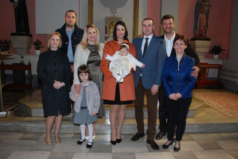 11. studenoga 2018. - Krštenje Zore Orešković na Kantridi