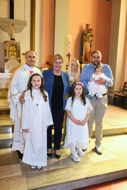 6. svibnja 2018. - Na Kantridi je krštena Mara Kalmar