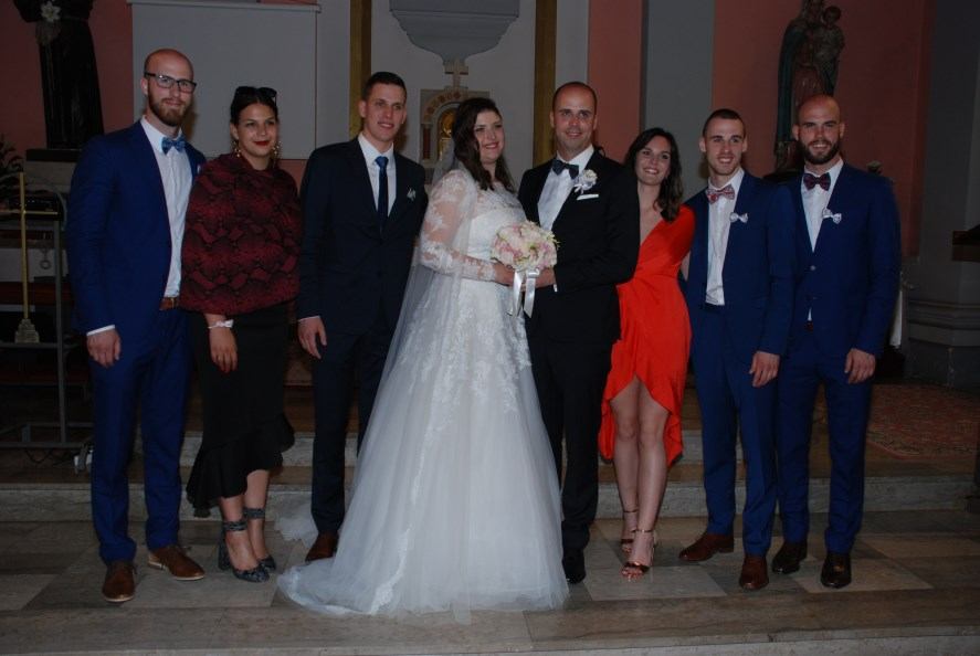 9. lipnja 2018. - Sakrament Ženidbe Marko Nemetz i Iva Pavačić