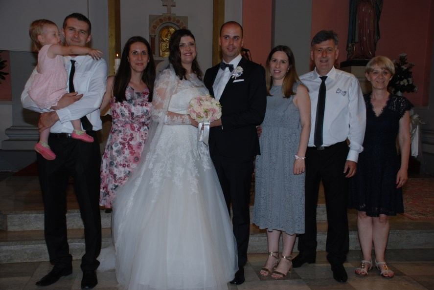 9. lipnja 2018. - Sakrament Ženidbe Marko Nemetz i Iva Pavačić
